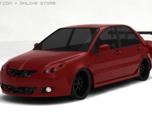 mitsubishi lancer ix 3D Model