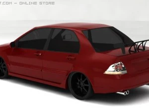 mitsubishi lancer ix 3D Model