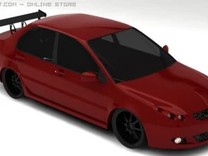 mitsubishi lancer ix 3D Model