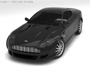 aston martin 3D Model