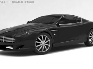 aston martin Modèle 3D
