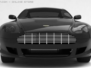 aston martin Modèle 3D