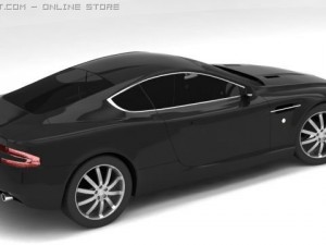 aston martin Modèle 3D
