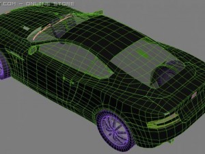 aston martin Modèle 3D