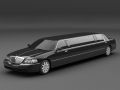 lincoln limusine 3D Model