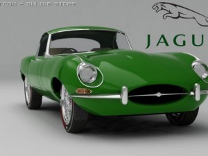 jaguar etype 3D Model