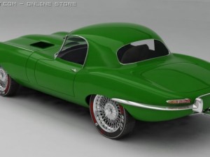 jaguar etype 3Dモデル