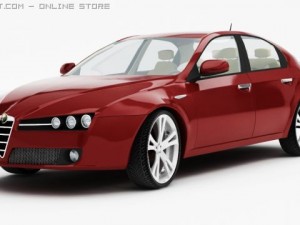 alfa romeo 159 3D 模型