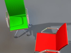 armchair 3Dモデル