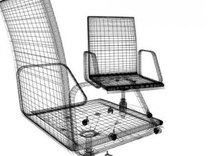 armchair 3Dモデル