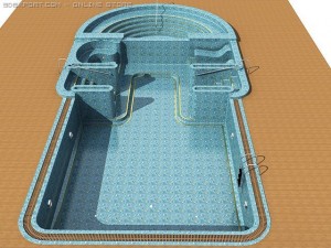 swimming pool Modelo 3D