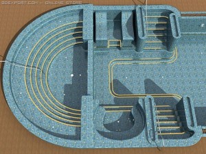 swimming pool Modelo 3D