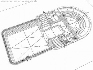 swimming pool Modelo 3D