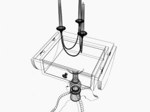 arcibaldo coffee table 3D Модель