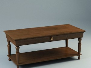 cremona cofee table 3D 모델