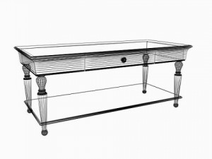 cremona cofee table 3D 모델