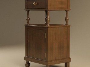 asolo telephone cabinet 3D Модель