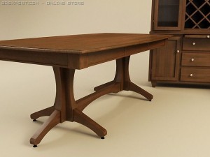 dining room furniture set md1 Model 3D