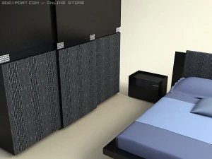 pırlanta yatak odası takımı 3D Model