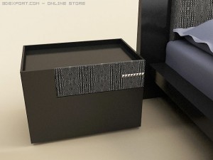 diamond bedroom set 3Dモデル
