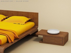 flo bedroom set 3Dモデル