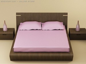 oreon bedroom set 3D Model