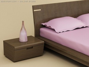 oreon bedroom set 3D Model