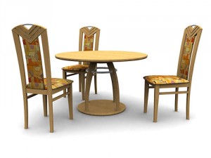 dining set 3D Model