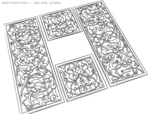 decorative element 3D मॉडल