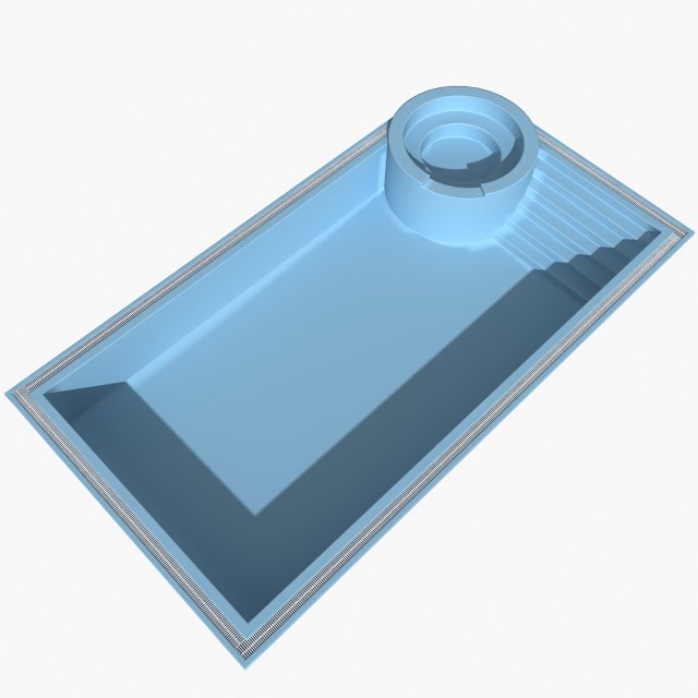 swimming pool 01 Modelo 3D .c4d .max .obj .3ds .fbx .stl .blend 