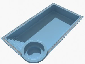 swimming pool 01 3D Model
