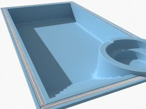 swimming pool 01 3D Model
