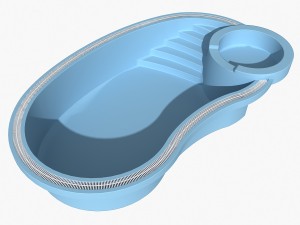 swimming pool 02 Modelo 3D