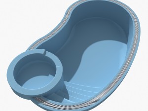 swimming pool 02 3D 模型