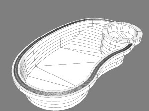 swimming pool 02 3D 模型