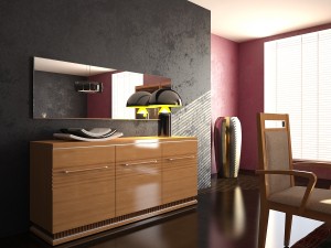 dining room set sttropez 3D Model