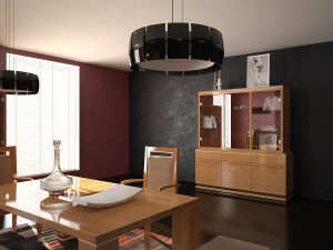 dining room set sttropez 3D Model