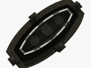 dark fountain 3D Model