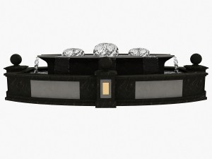 dark fountain Modelo 3D