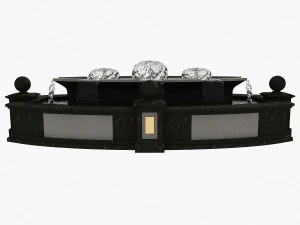 dark fountain 3D Model