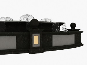dark fountain Modelo 3D