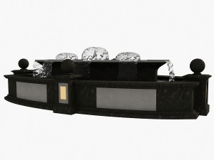 dark fountain Modelo 3D