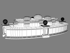 dark fountain 3D Model
