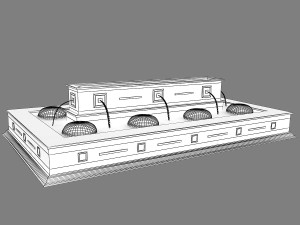 marble fountain 2 3D मॉडल