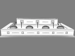 marble fountain 2 3D Model