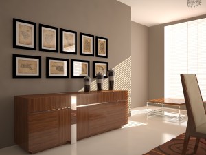 living room furniture set 01 3D-Modell