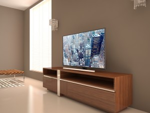 living room furniture set 01 3D-Modell