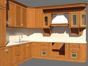 kitchen01 3D-Modell