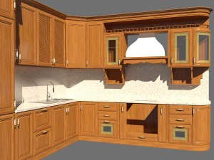 kitchen01 3D Model