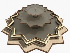 star fountain 3D Модель